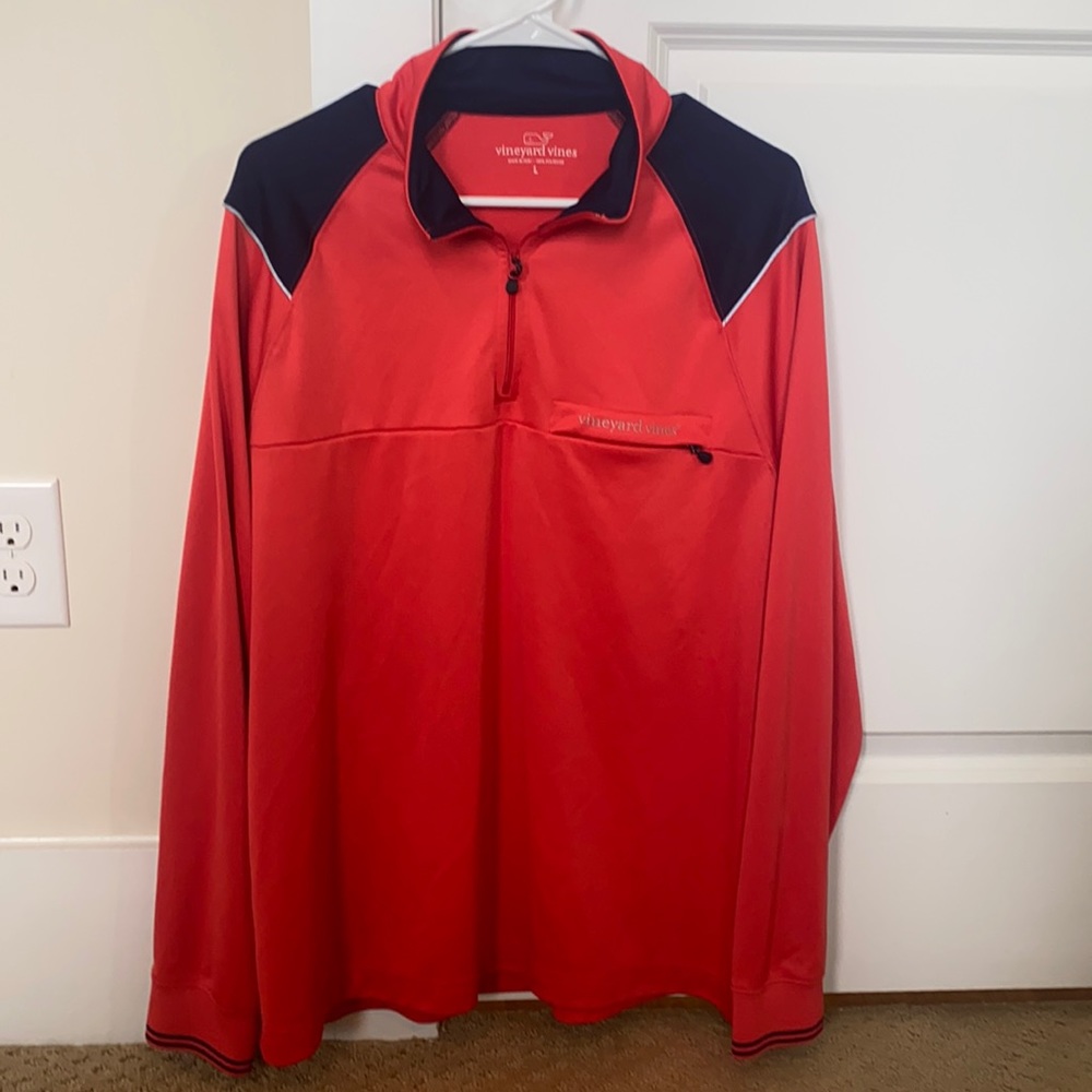 Vineyard vines performance quarter zip men’s size L
